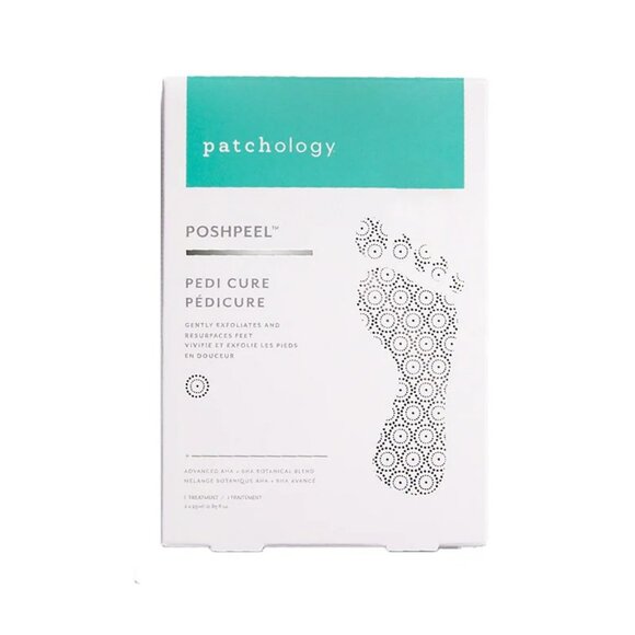 Patchology POSHPEEL Pedi Cure foot peel mask NWT - Picture 1 of 3